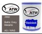 Preview: Jeep, Baltic Grey Metallic, AS / WAS: 500ml Lackdose, von ATW Autoteile West.